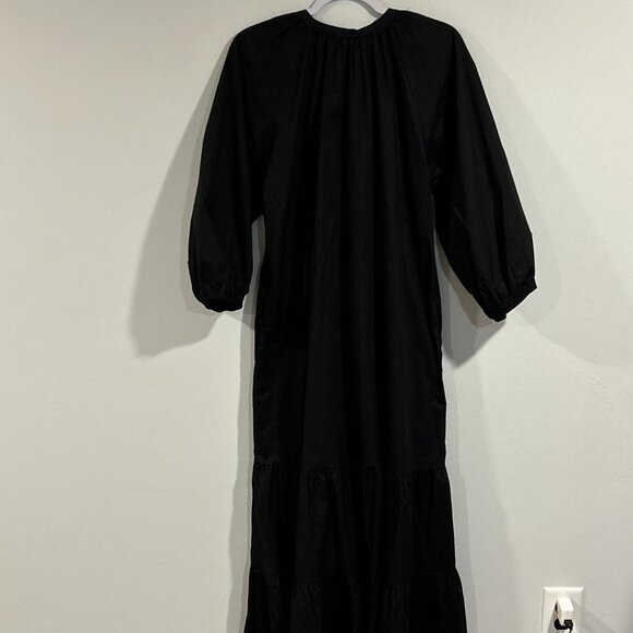 Tuckernuck Black Lyles Dress Sz L - Picture 5 of 9